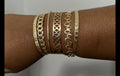 Luxe Layered Gold Bangle Stack Set